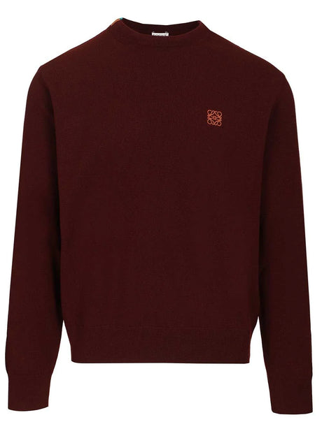Loewe Wool Sweater - Bordeaux