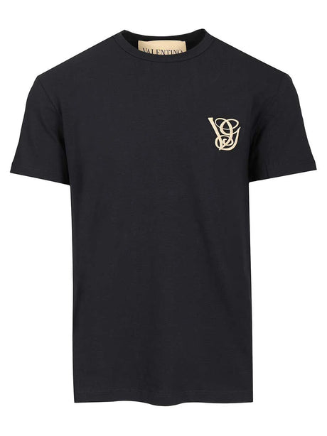 Valentino Garavani Cotton Jersey T-Shirt - Blue