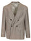 Giorgio Armani Double-Breasted Linen Blend Blazer - Grey