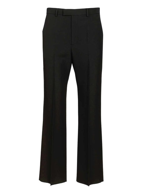 Valentino Garavani Formal Wool Trousers - Black