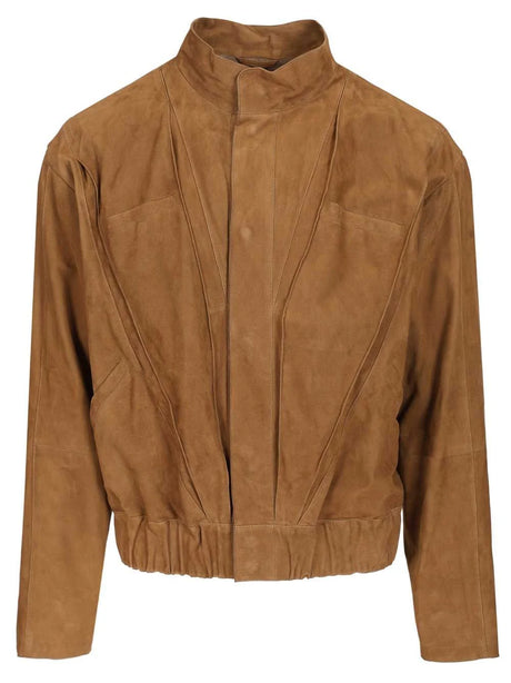 Giorgio Armani Suede Jacket - Beige