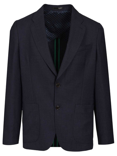 Paul Smith Navy Single-Breasted Blazer - Blue