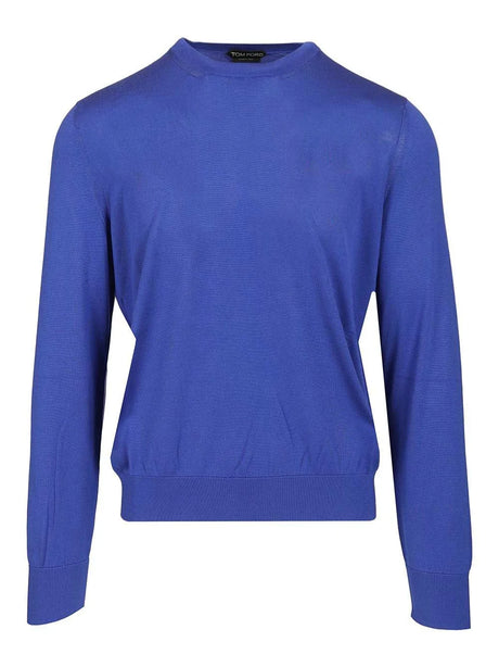 Tom Ford Silk Sweater - Blue