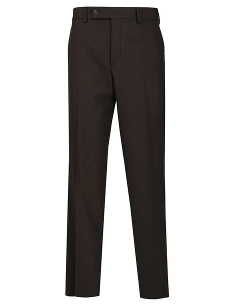 Fendi Wool Trousers - Brown