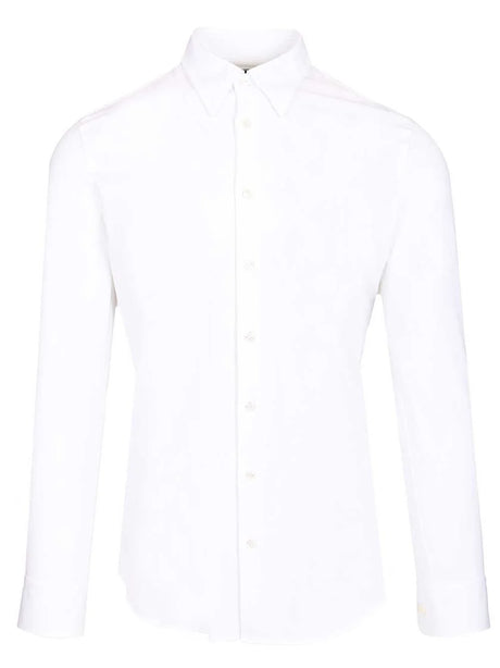Giorgio Armani Classic Cotton Shirt - White