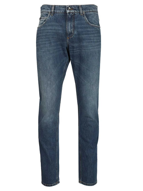 Dolce & Gabbana Denim Trousers - Blue