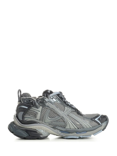 Balenciaga Runner Sneaker In Mesh And Nylon - Grey