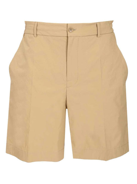 Moncler Seersucker Shorts - Beige