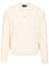 Emporio Armani Sweater With Henley Collar - White