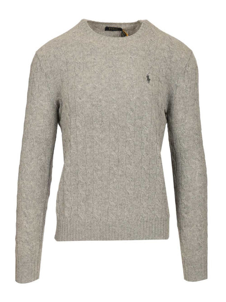 Polo Ralph Lauren Cable Knit Sweater - Grey