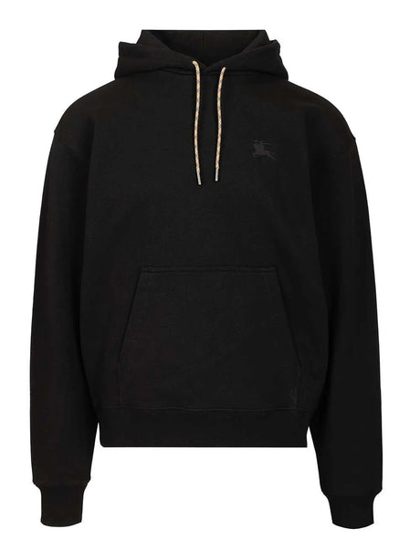Burberry Cotton Hoodie - Black