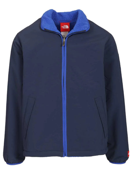 The North Face Red Box Reversible Fleece Jacket - Blue