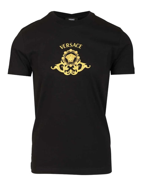 Versace Cotton T-Shirt - Black