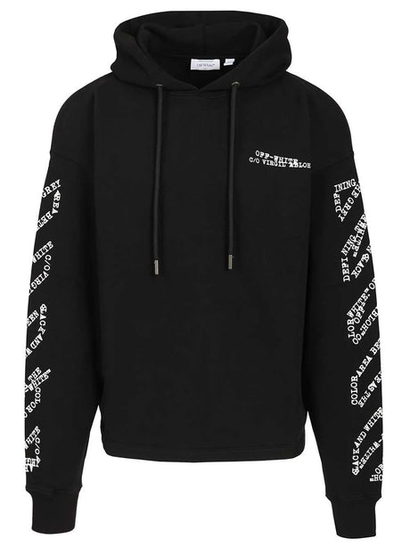 Off-White Type Arrow Hoodie - Black