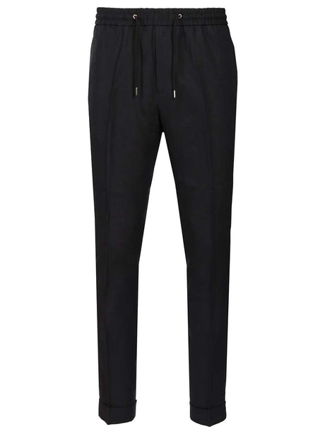 Paul Smith Slim Fit Wool Trousers - Blue
