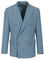Dolce & Gabbana Double-Breasted Wool Poplin Jacket - Sky Blue