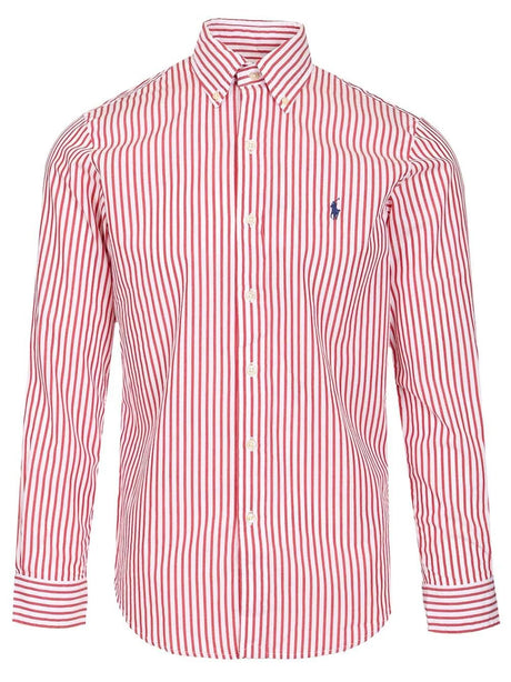 Polo Ralph Lauren Custom-Fit Striped Poplin Shirt - Multi