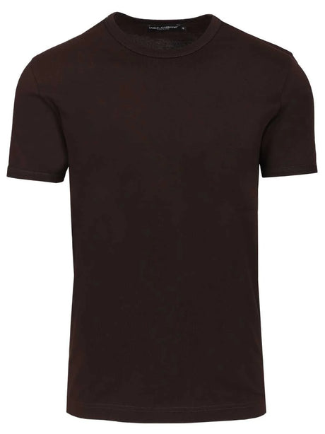 Dolce & Gabbana Cotton T-Shirt - Black