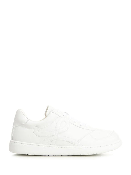 Loewe Jambo Sneaker In Soft Grained Calfskin - White