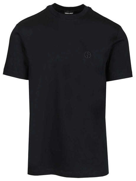 Giorgio Armani Cotton T-Shirt - Blue