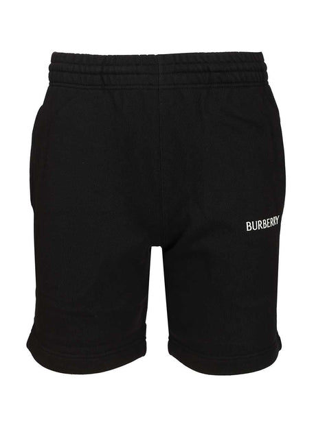 Burberry Cotton Shorts - Black