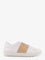 Valentino Garavani Open leather sneakers - Bianco Beige