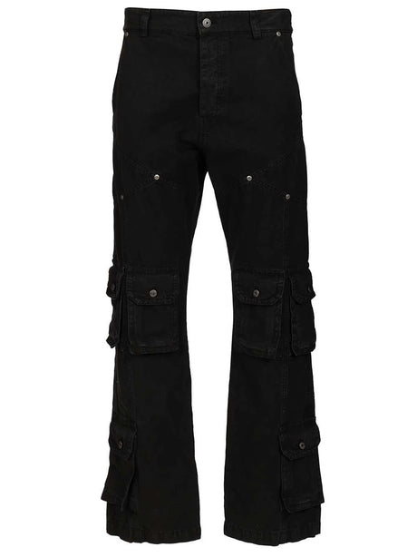 Off-White Multipocket Cargo Jeans - Black