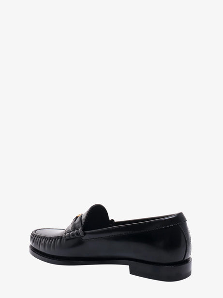Celine Triomphe 15 leather loafers - Black