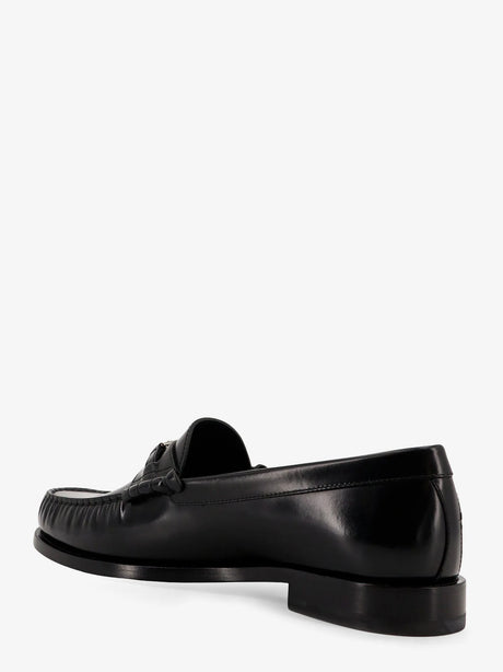 Celine Celine Luco leather loafers - Black / Silver