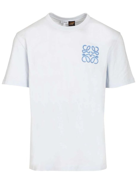 Loewe Paula'S Ibiza Relaxed Fit Cotton T-Shirt - Blue