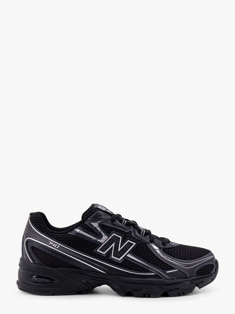 New Balance 740 mesh sneakers with logo on the side - Nero/Argento