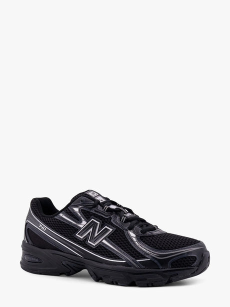 New Balance 740 mesh sneakers with logo on the side - Nero/Argento