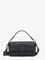 Fendi Baguette leather shoulder bag with Selleria stitchings - Asphalt+Palladio
