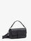 Fendi Baguette leather shoulder bag with Selleria stitchings - Asphalt+Palladio