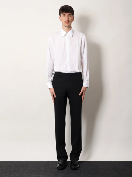 Burberry Sam organic cotton shirt - Optic  White