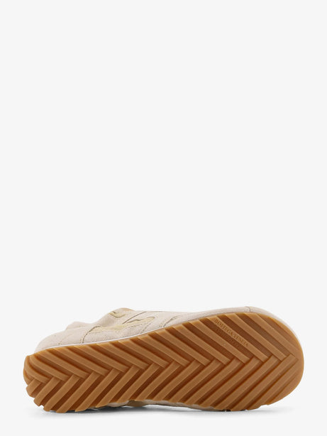 Bottega Veneta Orbit Flash suede and nylon sneakers - String/Tufo