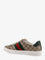 Gucci Ace Supreme GG fabric low-top sneakers - Ebony Green
