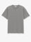 Saint Laurent Recycled material t-shirt with Cassandre embroidery - Gris Chine/Jaune