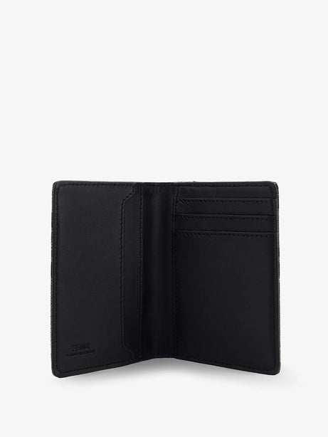 Fendi FF fabric card holder with front logo - Tbmr+Nr+Pall