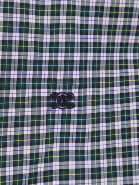Celine Cotton shirt - Blancvertjaune