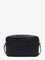 Celine Triomphe logo leather Messenger crossbody bag - Black