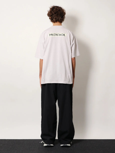 Balenciaga Cotton T-shirt - Dirty White