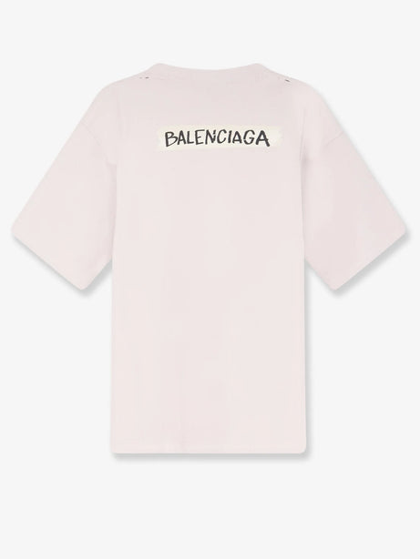 Balenciaga Cotton T-shirt - Dirty White
