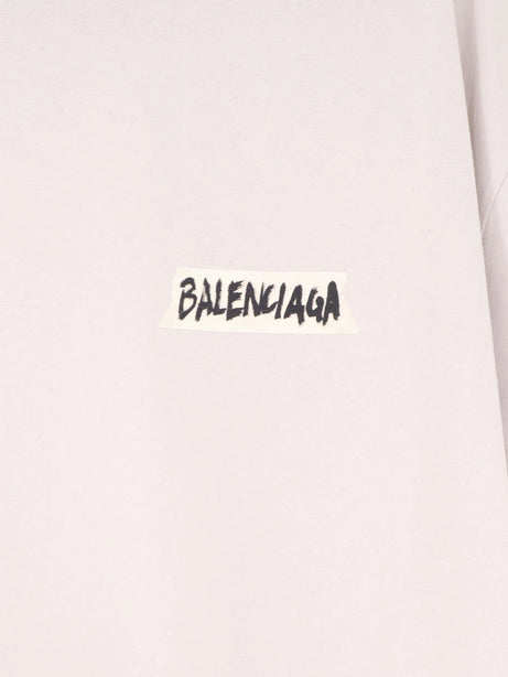 Balenciaga Cotton T-shirt - Dirty White