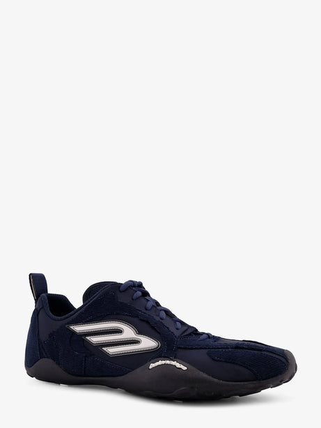 Balenciaga Monday Ultra sneakers with velvet inserts - Navy / White / Black
