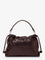 Fendi Fendi Flux Maxi Messenger leather shoulder bag - Chocolate+Palladio