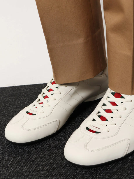 Gucci Gucci Shift leather sneakers - Milk Shake
