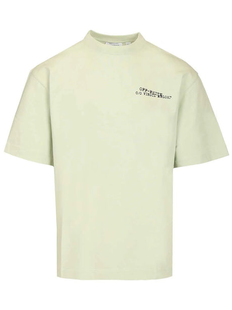 Off-White Type Arrow Skate T-Shirt - Green