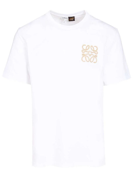 Loewe Paula'S Ibiza Relaxed Fit Cotton T-Shirt - White