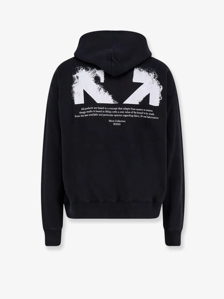 Off White Cotton sweatshirt - Black